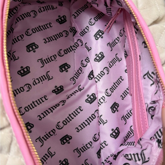 New Juicy Couture Juicy Tale Bowlers  Retro Pink Bag - Picture 3 of 3